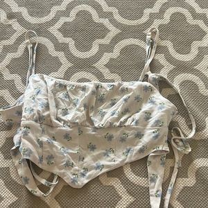 Kendall & Kylie tie tank top